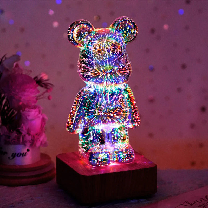 Luminária Urso 3D - FireBear™