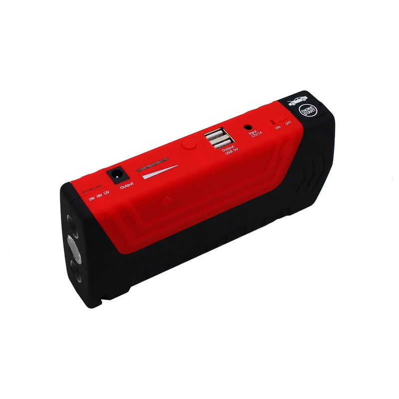 Auxiliar Partida Bateria Automotivo Lanterna Power Bank Usb