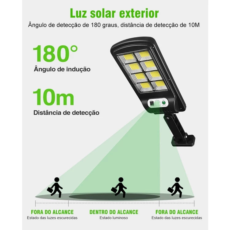 Luminária Solar 200w  Com Controle