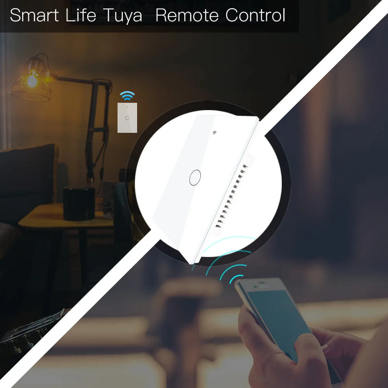 Interruptor de Luz WiFii Inteligente Funciona com Alexa, Google Home Bivolt