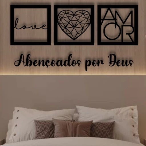 Decoração de ambientes: Abençoados por Deus