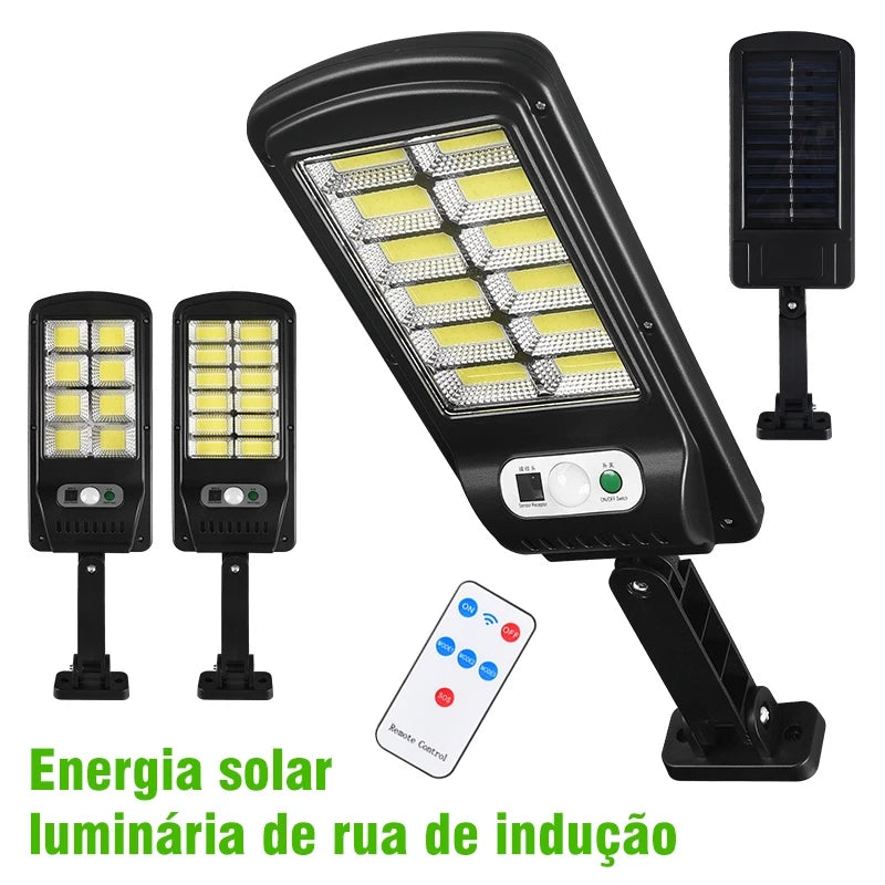 Luminária Solar 200w  Com Controle