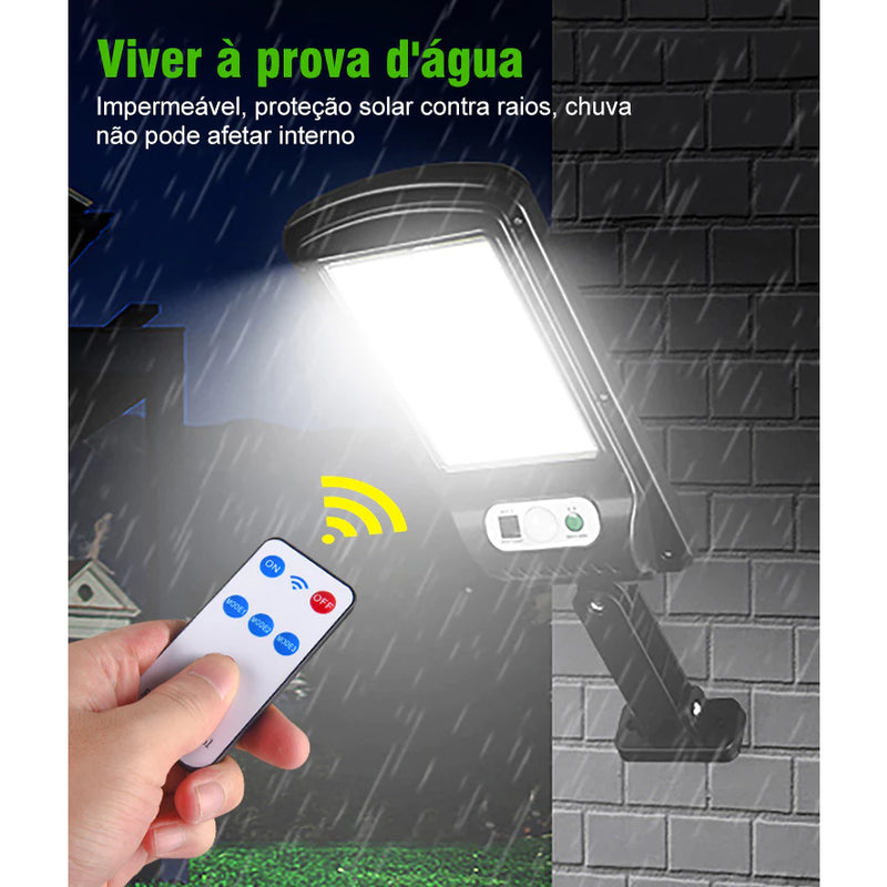 Luminária Solar 200w  Com Controle