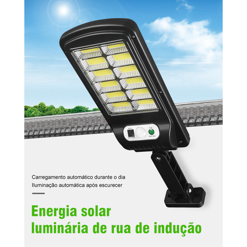 Luminária Solar 200w  Com Controle