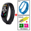 Kit Xiaomi Mi Band 7 ORIGINAL + Pulseira + Película Português