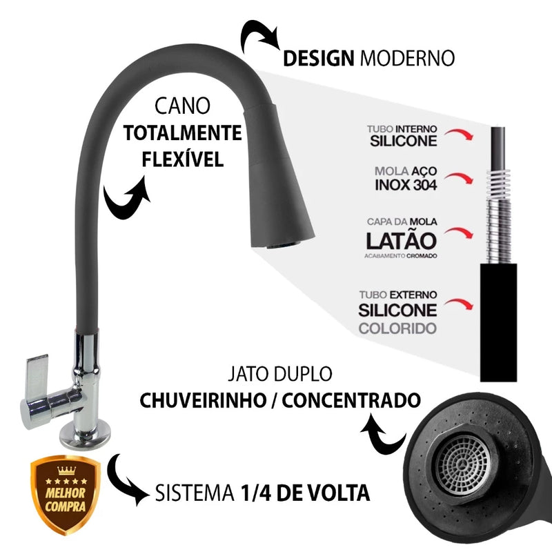 Torneira Flexível  720°