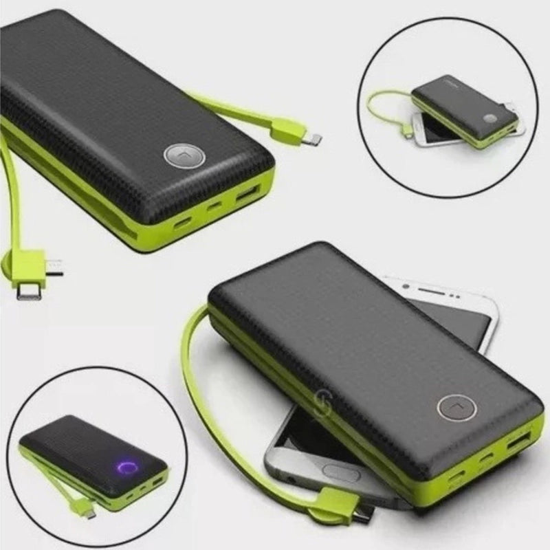 Carregador Portátil Power Bank 20.000mah